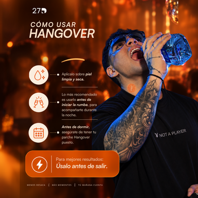 Parches Hangover – 27DAYS®