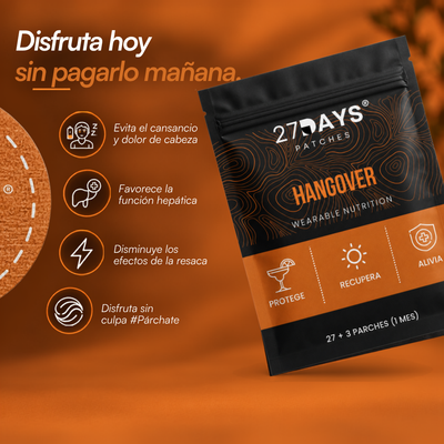 Parches Hangover – 27DAYS®