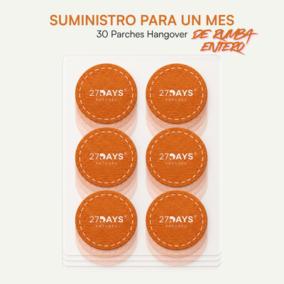 Parches Hangover – 27DAYS®