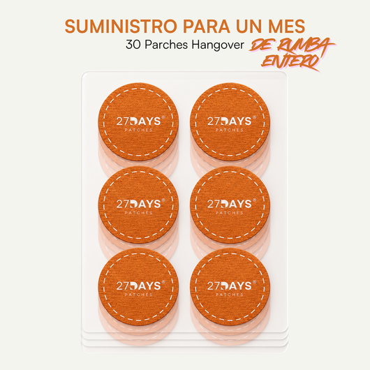 Parches Hangover – 27DAYS®