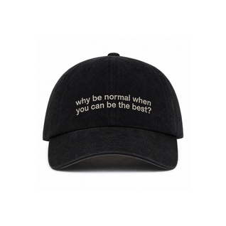 WHY BE NORMAL CAP - 27DAYS STUDIO