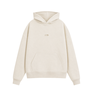 HOODIE I PLAY TO WIN MARFIL - 27DAYS STUDIO