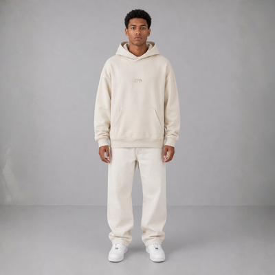 HOODIE I PLAY TO WIN MARFIL - 27DAYS STUDIO