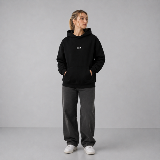 HOODIE YOUR PRIME IS BLACK - 27DAYS STUDIO